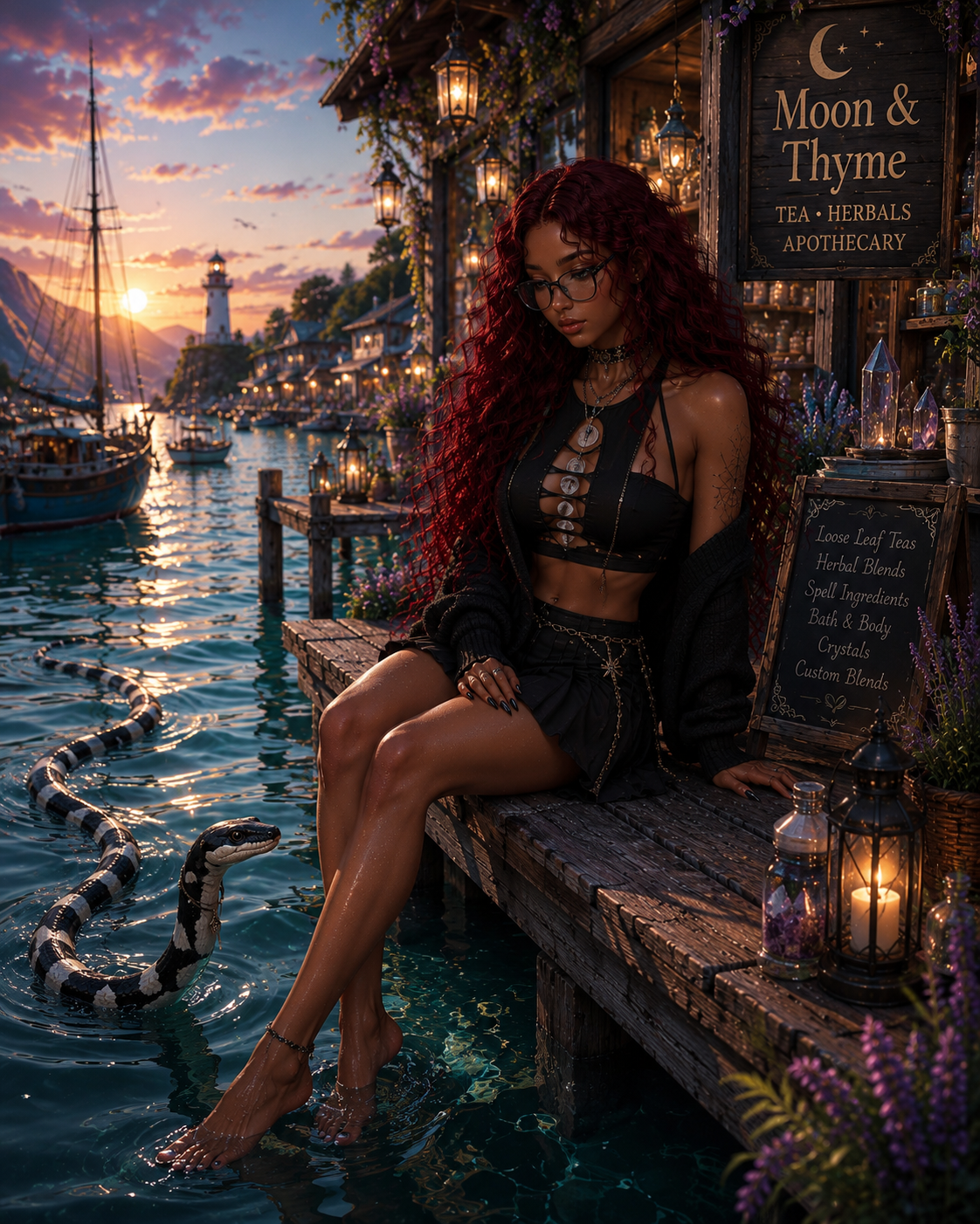 Serenity, Tideborn Lore Writer